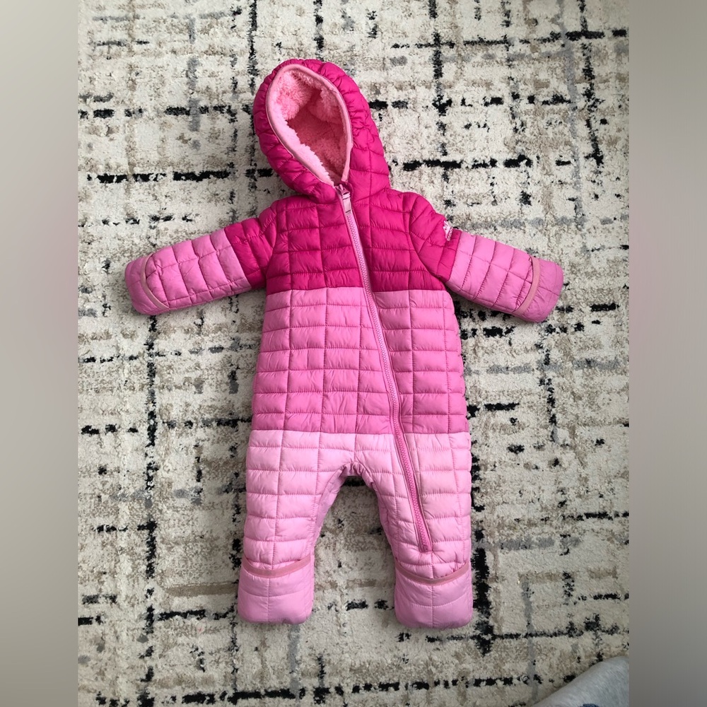 Pink Snozu One Piece Snowsuit
